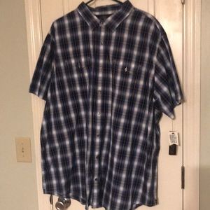 Mens short sleeve sport shirt